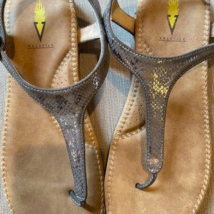 Very Volitile Snake sandals